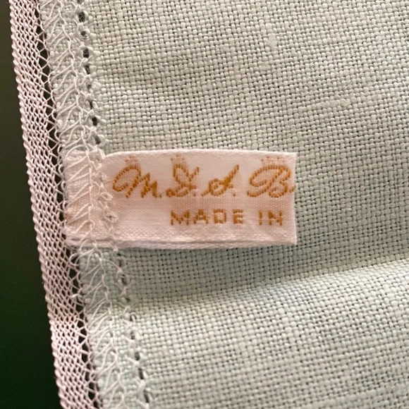 Belgian and Handmade Lace Set - Picture 7 of 8